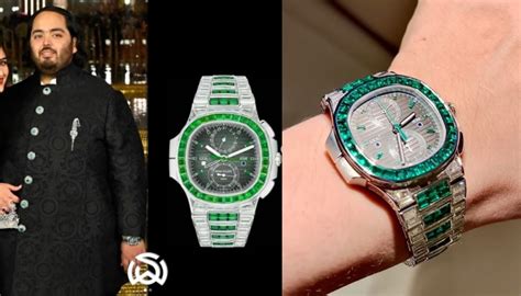 akash ambani watch price|anant ambani watch cost.